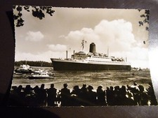 Ak Ansichtskarte MS BREMEN auf