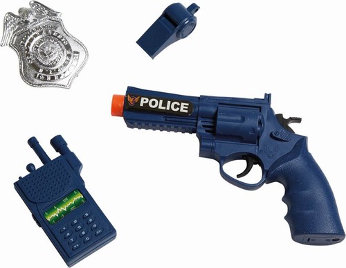 4tlg polizei spiel set kinder - polizei, spiel-set