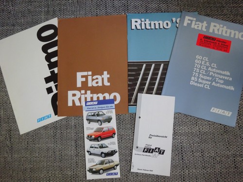 Fiat ritmo prospekt - 6x,
