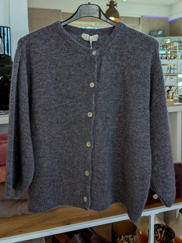 Cardigan strickjacke alpaka - cardigan,