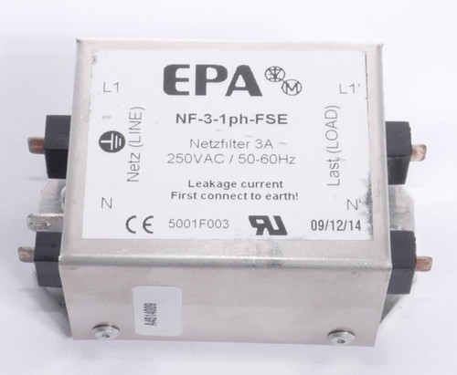 Epa netzfilter 250vac - epa, 3a
