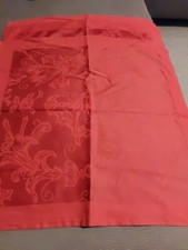 3 Tischsets Rot 50x50