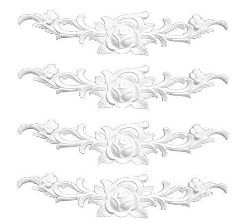 Zierteile rosen ornament - zierteile,,