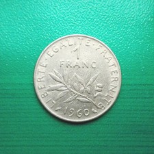 1 Franc Münze aus Frankreich