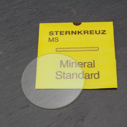 Flaches mineralglas für - flaches,