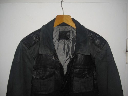 Mustang ledermixjacke - mustang, gr