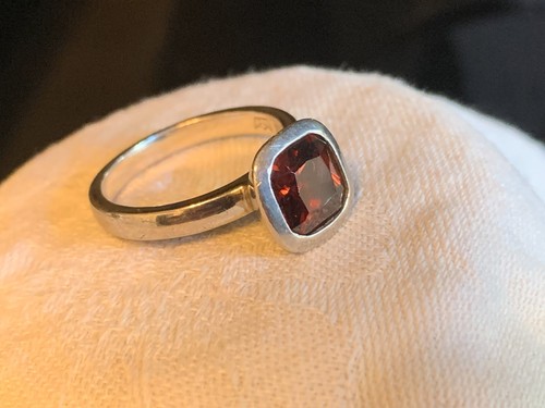 Tchibo ring mit braunem - tchibo, stein