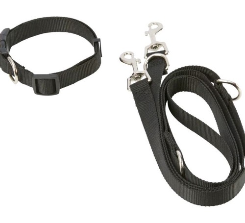 Hundeleine+Hundehalsband.Gr.M