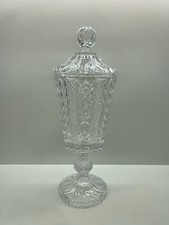 Hoher Bleikristall Pokal mit