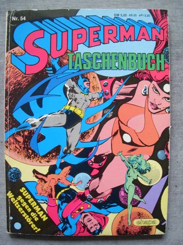 Superman taschenbuch ehapa - superman, 54