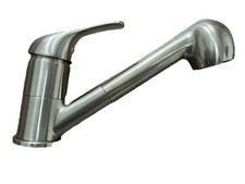 Schütte Küchenarmatur Edelstahl gebürstet mit Handbrause Küche Premium Qualität