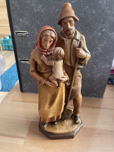 Figur bauernpaar mit kind - mit,