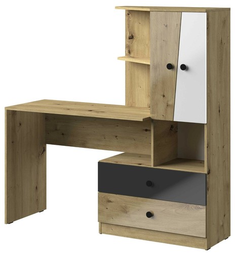 Schreibtisch 150 breit nero - schreibtisch,