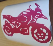 2x Aufkleber BMW GS Aufkleber Motorrad  gs ktm crf Koffer xt BMW Yamaha Suzuki