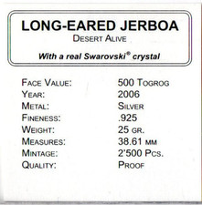 LONG - EARD JERBOA 500 Togrog