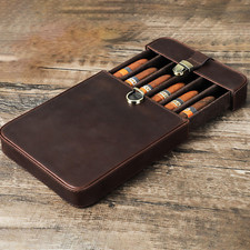 Vintage Leder Zigarrenetui