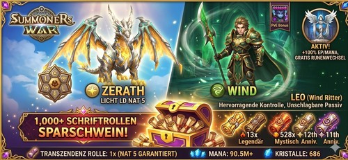 Summoners war account starter - summoners,