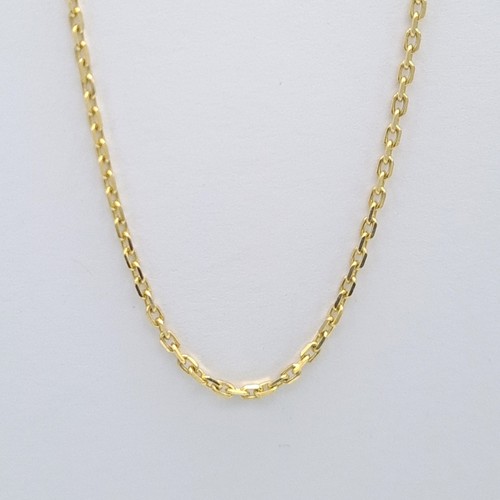 585 gold damen kette 50cm - gold,
