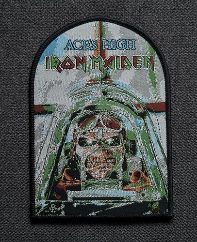 Iron maiden patch - iron, aufnäher