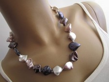 Damen Hals Kette Collier kurz