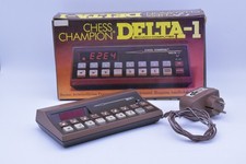 Chess Champion Delta-1  Vintage Schach Computer Schachspiel #78E9