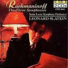 2xCD Rachmaninoff The Three Symphonies voxbox