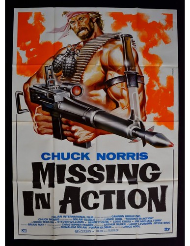 Poster missing action chuck - poster,