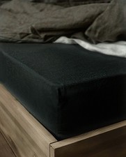 100% Leinen Spannbettlaken