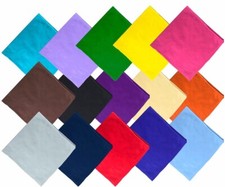 Bandana Unifarben Mund Nase