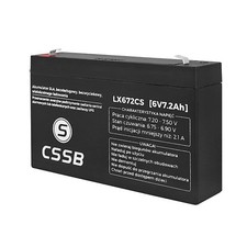 Gel Akku Batterie 6V 7,2Ah