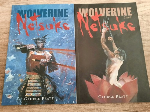Wolverine netsuke 1 - wolverine:, #1+2