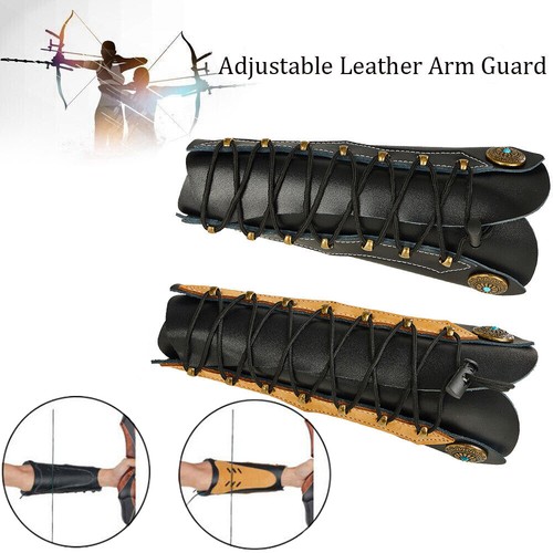 Leder bogenschütze armschutz - leder,