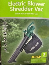 Elektro Garten Laubbläser Sauger Mulcher Sauger Rasenhäcksler + Beutel langes Blei