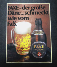 Werbe-Aufkleber Faxe Der