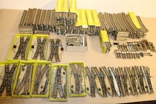 9/53-50, Märklin H0 M-Gleis / Weichen / Gleis Konvolut ca 330 Teile