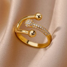 Einzigartiger 18K Gold Ring