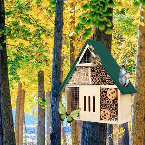 Bienenhotel zum aufhängen - bienenhotel,