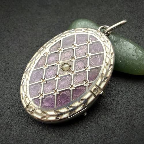 Jugendstil art deco medaillon - jugendstil,