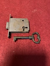 Einsteckschloss Möbel Vintage