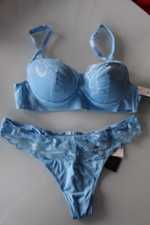 LASCANA BH 85 A + String 40 / 42 hell blau - neu mit Etikett