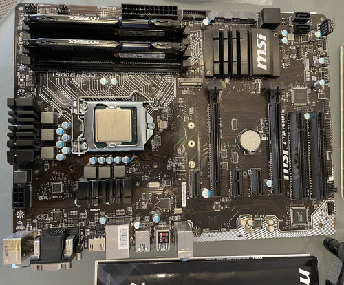 Msi motherboard z170a - msi, pc