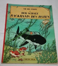 Tim und Struppi Der Schatz Rackhams des Roten Carlsen Comic 1 Auflage 1971 C0803