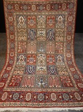 exklusiver  Perser Gohm  Teppich  Rug 203x137cm Tappeto  Persian