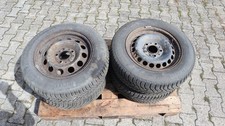 4x BMW E46 Stahlfelgen Pirelli