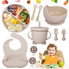 BPA Frei Kindergeschirr Baby Teller 8x Baby Geschirrset Kinderteller Trinkbecher
