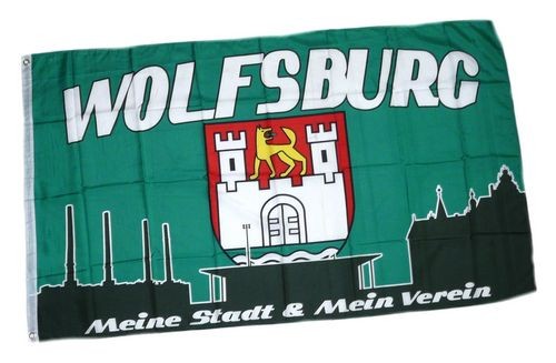 Fahne flagge wolfsburg - /,