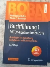 Buchführung 1 DATEV-Kontenrahmen 2019 Grundlagen der Buchführung 