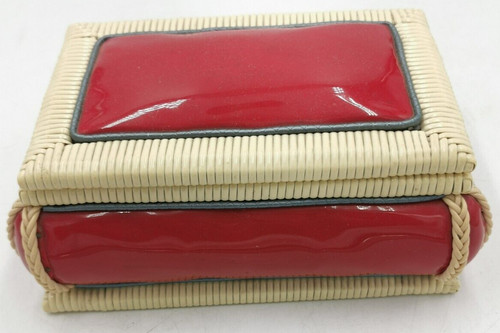 Dose schale schatulle rot alt - schatulle,