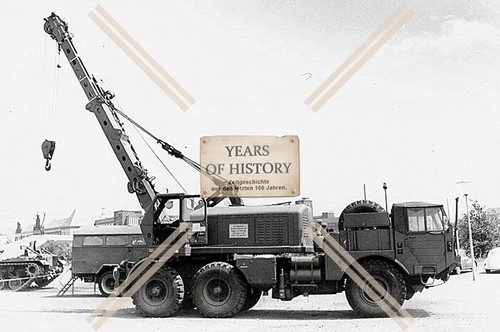 Foto kran schlepper - schlepper, fahrzeug