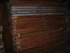 Hals Kantel Blank Mahagoni 52 mm Tonholz ca 75 x 8-9 x 5 cm Bohle Planke